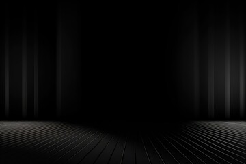 black background with shadow Generative AI