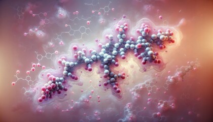 Estrogen Grace Wide View Biochemical Art