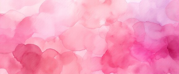 a pink watercolor pattern design background Generative AI