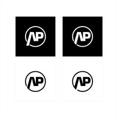 ap logo design, ap symbol, construction logo letter a, letter ap logo design

