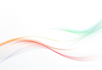 a colorful lines on a white background
