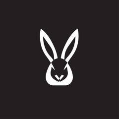 Rabbit in cartoon, doodle style. 2d vector illustration in logo, icon style. AI Generative