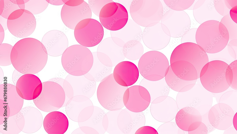 Poster a pink and white repeating pattern with small dots generative ai