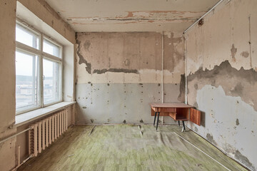 Abandoned room in khruschev house