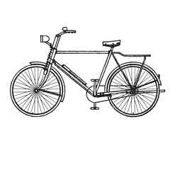 Fototapeta premium bicycle illustration