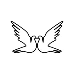 Dove icon