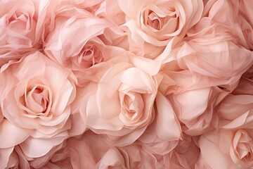 Champagne Pink Delicate Rose Petal Texture: Shimmering Elegance