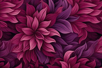 Burgundy Beauty: Seamless Textile in Rich Color