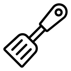 Spatula for cooking icon