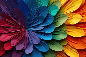 Colored Stylish Backdrop: Vibrant Visuals in the Color Wheel