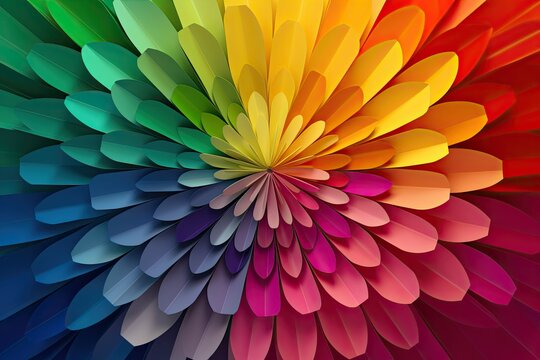 Stylish Colored Backdrop: The Color Wheel Finale