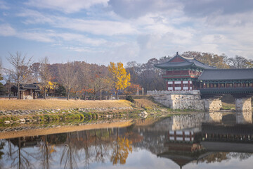 Fototapeta premium Gyeongju, South Korea - November 20 2023 