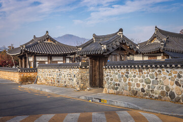 Fototapeta premium Gyeongju, South Korea - November 20 2023 