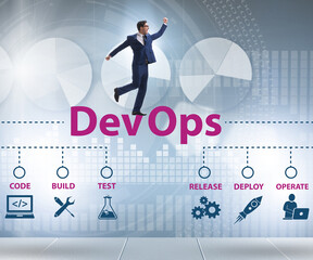 DevOps software development IT concept