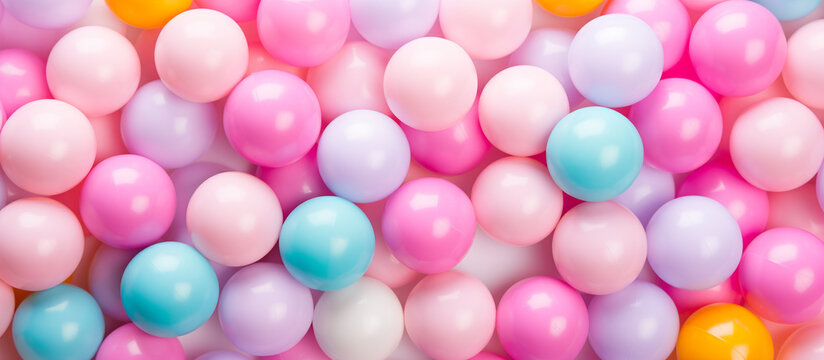 closed up colorful bubblegum background. candy ball
