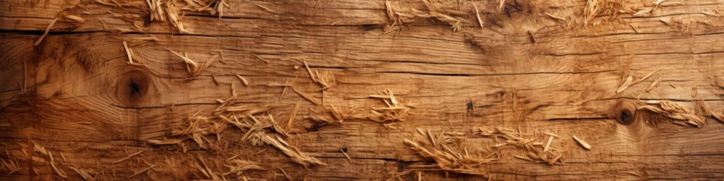 long natural wood background embossed texture. solid board planks. texture element banner