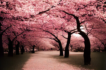 Cherry Blossoms, Background