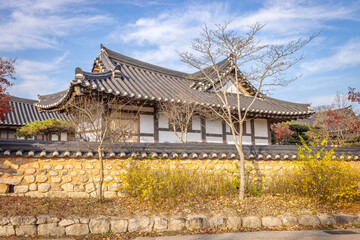 Fototapeta premium Gyeongju, South Korea - November 20 2023 