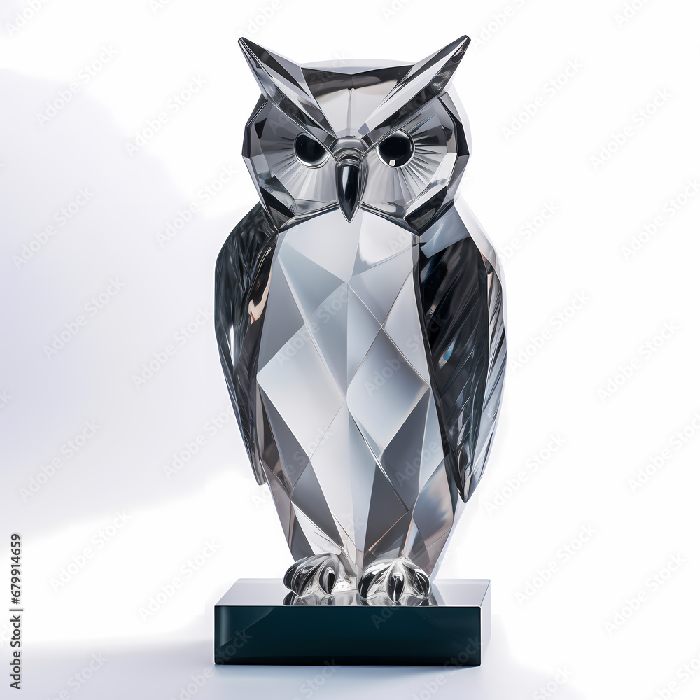 Wall mural Owl Trophy