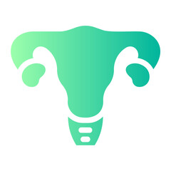 uterus Gradient icon