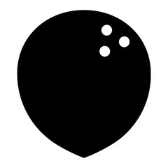 coconut fruit icon illustration