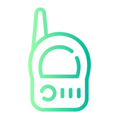 baby monitor Line Gradient Icon