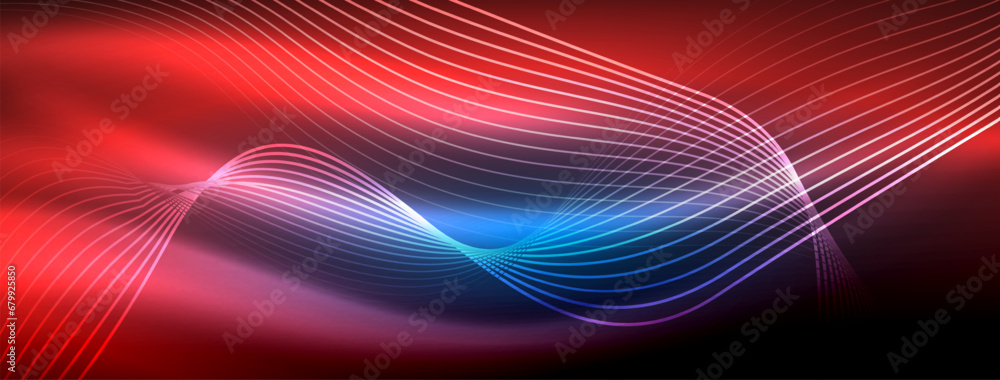 Poster minimal geometric abstract vector background