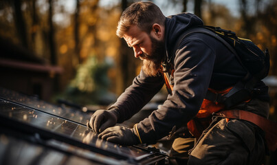 welder working in the factory