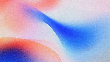 pink blue orange wavy gradient background with grain and noise texture for header poster banner backdrop design