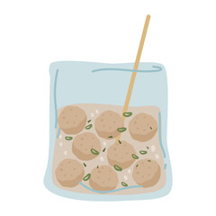 Baso Aci or cilok kuah west java popular street food