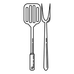 spatula handdrawn