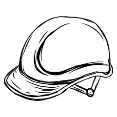 helm safety repair hand drawn 