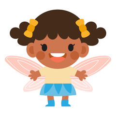 little fairy clipart, Cute beautiful little winged fairies  