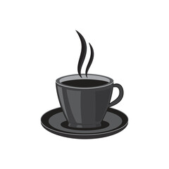 coffee cup vector logo template