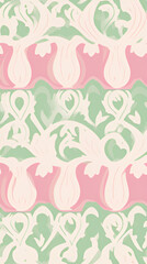 Pattern images in pastel colors | generative AI