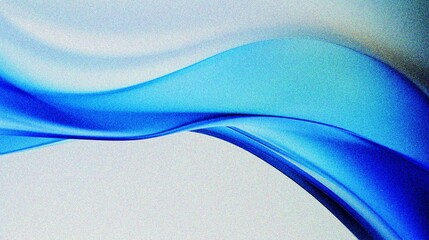 abstract blue wavy modern background with grain and noise texture for header poster banner backdrop