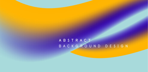 Abstract vector backdrop with fluid, geometric elements. Harmonious blend of form and color, evoking dynamic and captivating visual landscape for wallpaper, banner, background, landing page