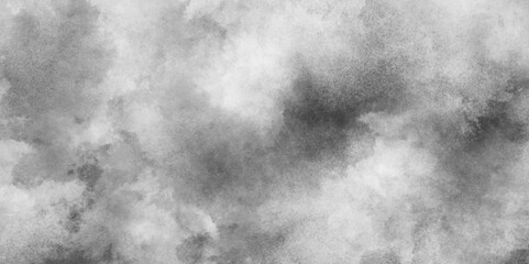white paper texture background with cloudy stains, white marble painted watercolor texture with black stains, black and whiter background with puffy smoke, white background illustration.	