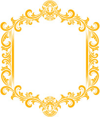 Classic ornament frame. vector illustration
