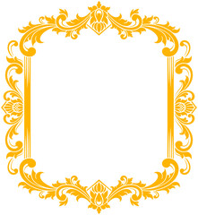 Classic ornament frame. vector illustration
