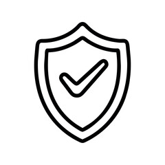 shield with check mark icon