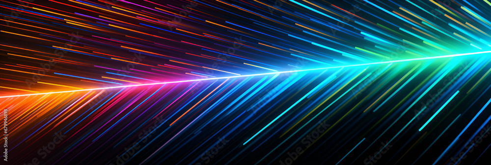 Wall mural abstract light background | generative ai