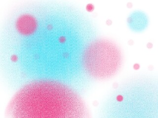Abstract background with textured bubbles