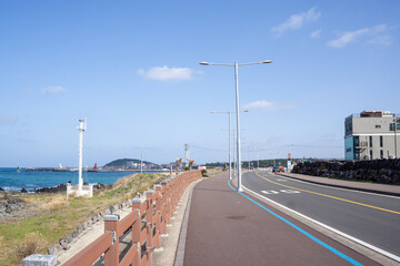 Coast side roads, Jeju island