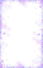 Luxury Blue glitter. snowly sparkle. shiny glittering dust. with dots bokeh transparent