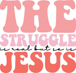 jesus retro svg design and digital download