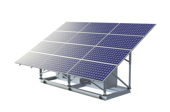 Photovoltaic solar power panel. Solar panels system power generator. Solar panel or Solar cells