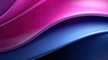 Fototapeta premium pink and blue abstract background, futuristic design, 3d modern technology background,Colorful abstract background with pink and blue shiny wavy surfaces