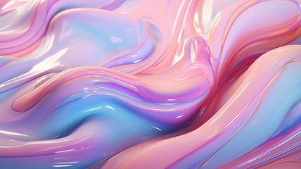 Beautiful liquid ink wave background