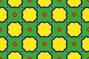 Abstract  geometric background. Dynamic shapes composition.